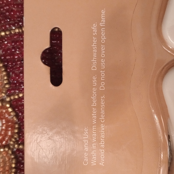 Bag Clips. HARVEST DECO. 6 PC. Rich Orange, Red, Carmel, Ivory. NWT🍂🍁 - Picture 6 of 10